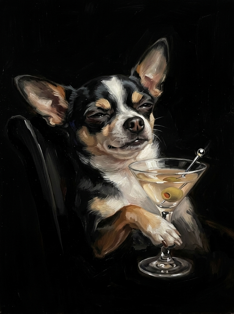 Cocktail Hour portrait example