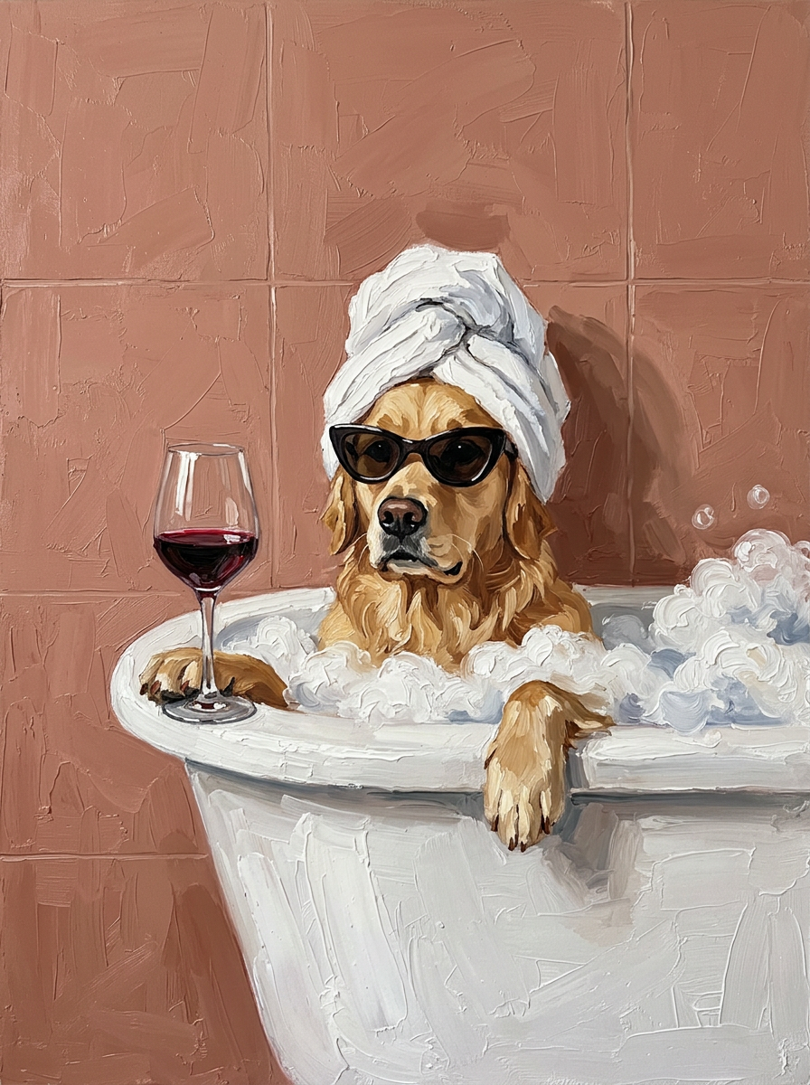 Spa Day portrait example